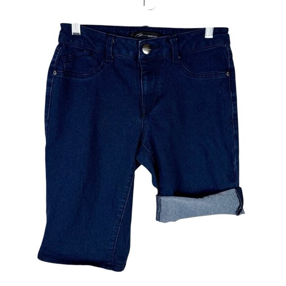 AG Denim Women's 6 Stretch Denim Shorts Blue EUC - Picture 1 of 12